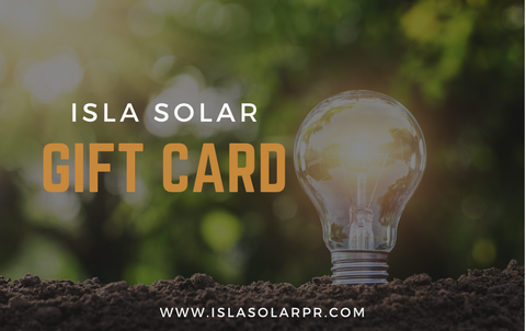 Isla Solar Gift Card