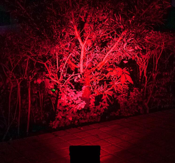 Solar lamp for illuminating gardens and small areas