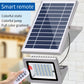 Solar lamp for illuminating gardens and small areas