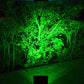Solar lamp for illuminating gardens and small areas