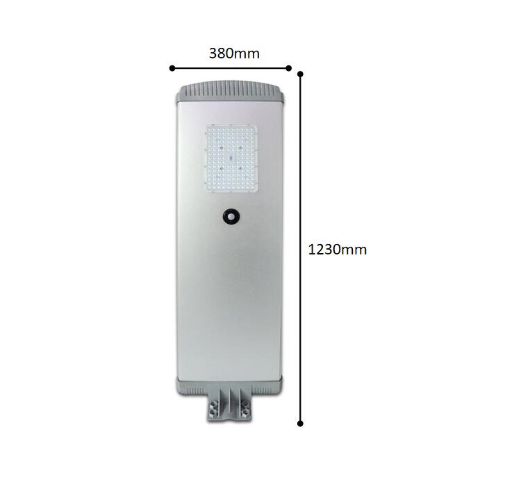 8400 lumen commercial solar lamp