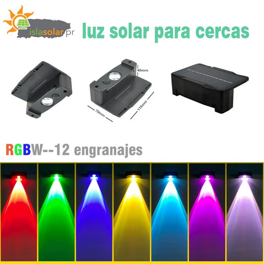 One color led solar wall light SW2808
