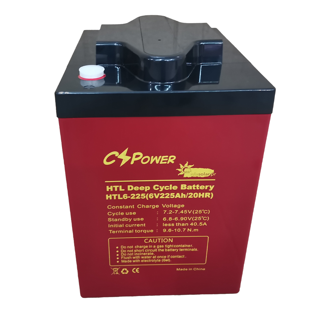 6-volt, 225 Ah Gel Battery
