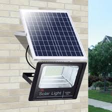 Lámpara Solar de Pared JD 8840L de 2000 lumens