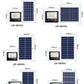 Lámpara Solar de Pared JD 8840L de 2000 lumens